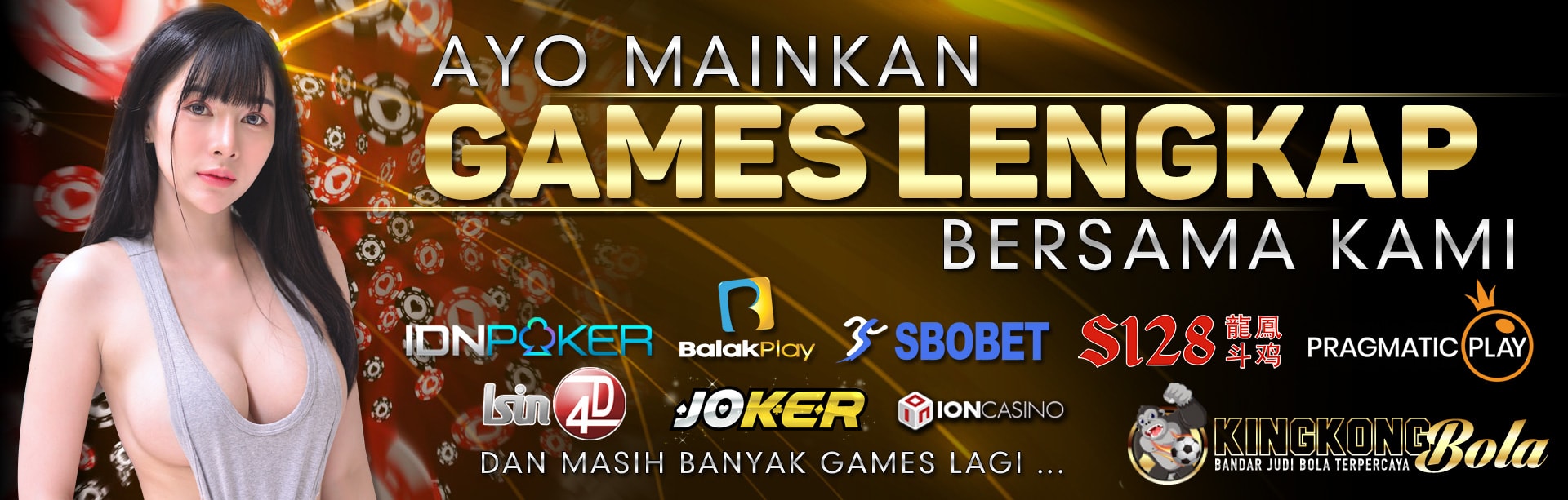 Kingkongbola Agen Slot Online Terpercaya