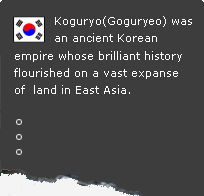 Koguryo was an ancient Korean empire